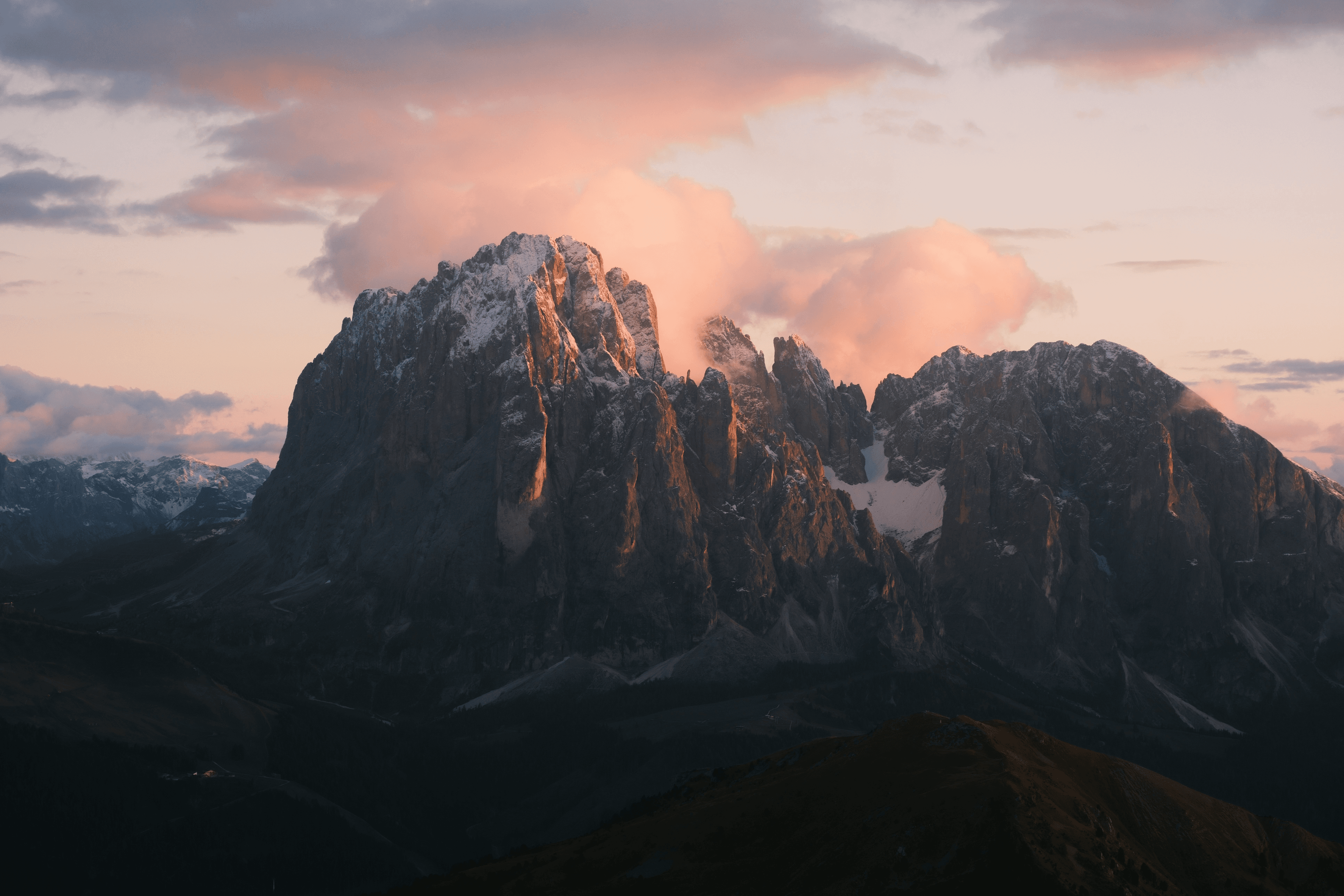 Twighlight mountain